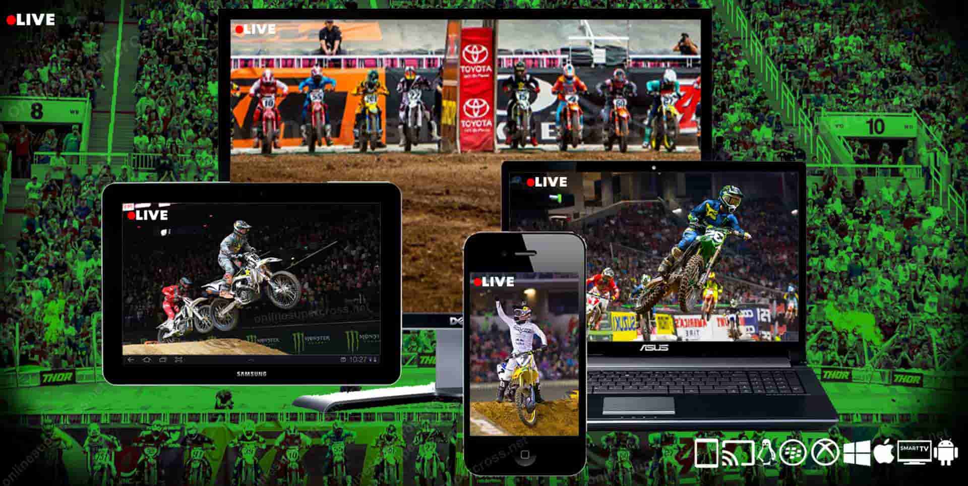 Online Supercross: AMA Supercross 2024 Live Stream slider